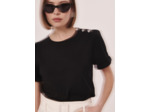 T-Shirt Tampa Noir en Coton