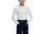 T-Shirt À Manches Longues En Maille – Fille