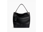 Grand sac hobo Romy en cuir grainé et lisse