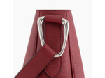 Grand sac hobo Madeleine en cuir grainé