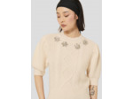 Pull Psyche Ecru en Laine Merinos