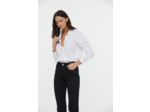 Chemise basique en popeline bio