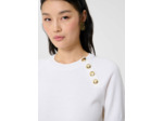 Pull Pastelle Ecru en Polyester