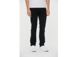Pantalon straight fit, taille medium haute,jambe ajustée