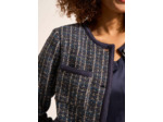 Veste courte en tweed