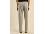 Pantalon de jogging droit avec bande lurex