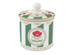 FLOWERY Pot avec couvercle 10.5cm x 13h