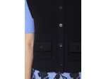 Gilet Gill bleu nuit en coton