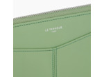 Compagnon zippé Charlotte en cuir lisse