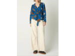 Veste fleur jeans