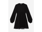 Robe Courte Manches Longues Avec Galons black