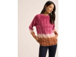 Pull col rond tie and dye
