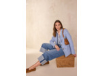 Jean cropped à revers RUBY
