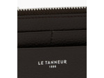 Porte cartes moyen modèle zippé Emile en cuir grainé