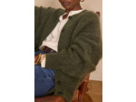 Gilet en mohair et laine BAKER