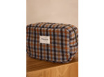 Pochette de toilette motif tartan LIAM
