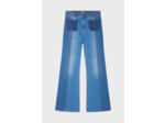 Jean flare bicolore - CLOTHILDE