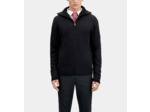 Pull Col Camionneur Avec Patch Canetille Et Details De Zip black