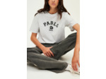 T-shirt sérigraphié en coton - AZADEE