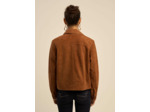 Veste surchemise en suede