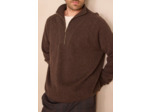 Pull col camionneur unisexe en 100% laine REVEUR