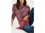 Pull fin à fleurs et lurex - JALYSSA