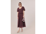 Jupe Jessie Chocolat en Coton