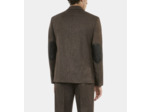 Veste De Costume Marron En Laine brown