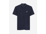 Polo Bleu Marine En Coton navy