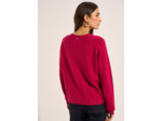 Pull col rond avec manches longues