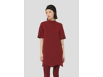 Robe Rayme Bordeaux en Polyester