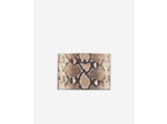 Pochette Emily Moyenne En Cuir Python black white