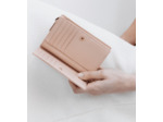 Portefeuille moyen modèle Juliette en cuir grainé