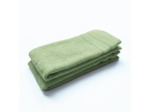 Lot de 2 Serviettes invité DODO MINERAL - Coloris VERT ANIS