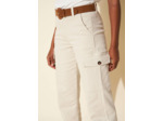 Pantalon cargo taille haute