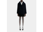 Manteau En Fausse Fourrure navy