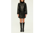 Veste courte en cuir - BURCINE