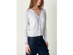 Cardigan white is white
