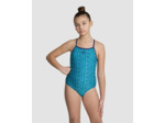 Maillot de bain avec doublure avant arena Performance Starfish Lightdrop Back pour filles