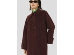 Manteau Marly Figue en Laine