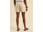 Short en maille ajouré style crochet