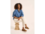 Chemise en denim oversized