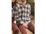 Chemise à carreaux unisexe en coton NOMADE