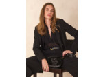 Blouse col V brodée en coton DANIELA