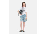 T-Shirt Blanc Sérigraphie Eternal Life Tour white