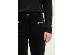 Pantalon flare en velours à mors - CHRYS