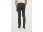 Pantalon straight fit, taille medium haute,jambe ajustée