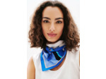 Foulard line 100% soie