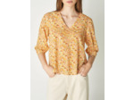 Blouse ezia fleurs miel