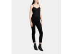 Jean Slim Noir black washed
